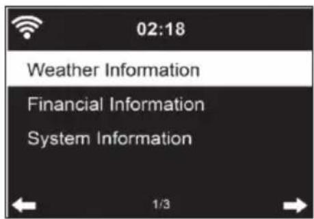 Auna iTuner 320 ME - CENTRO INFORMAZIONI - 1