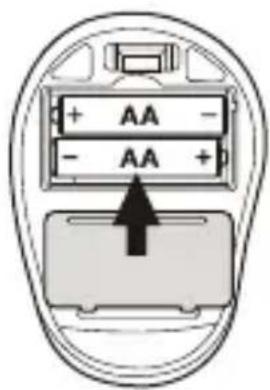 SILVERCREST SFM 4 C4 - Setting up your mouse – inserting/replacing the battery - 3