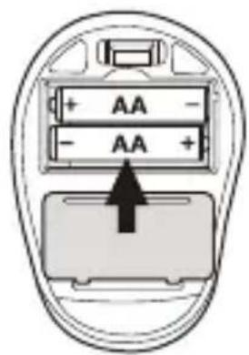 SILVERCREST SFM 4 C4 - - Configuration de votre souris – insertion/remplacement de la batterie - 3