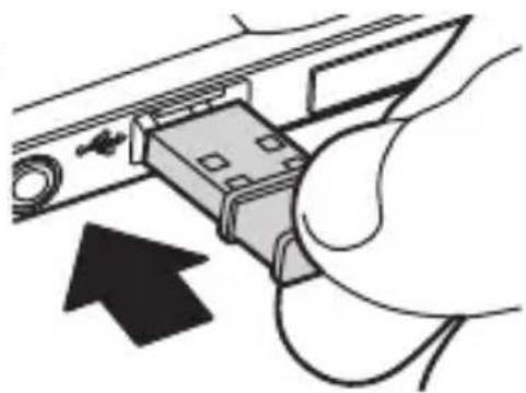 SILVERCREST SFM 4 C4 - Tilslutning af USB-donglen - 1