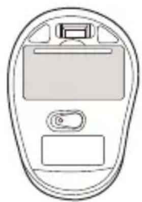 SILVERCREST SFM 4 C4 - Setting up your mouse – inserting/replacing the battery - 1