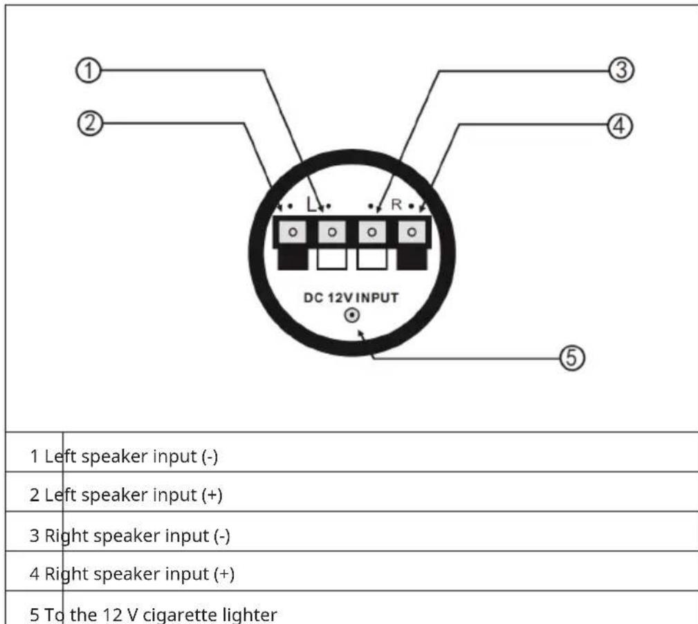 Auna Beatgust X65 - WIRING DIAGRAM - 1