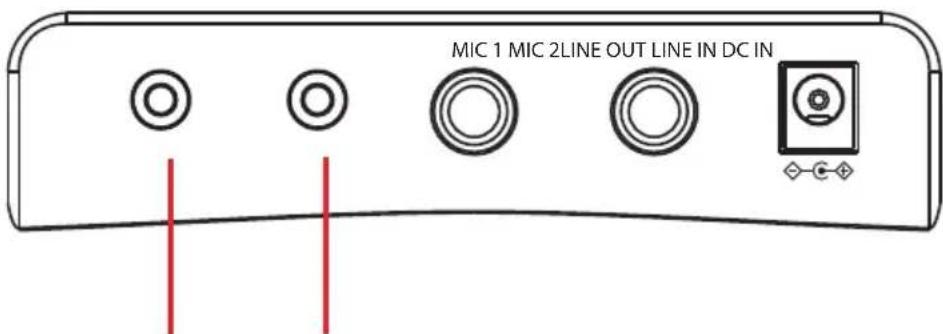 Auna KaraBig LightUp MKII - LINE connection - 1
