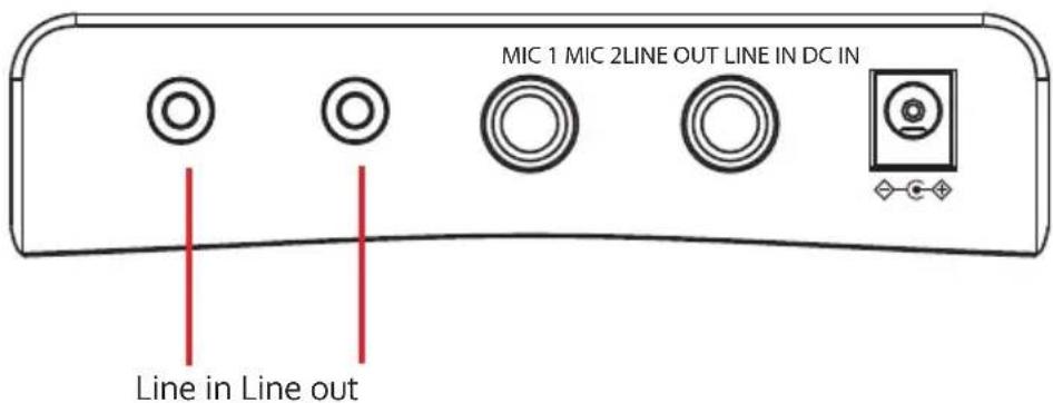 Auna KaraBig LightUp MKII - Prise LINE - 1