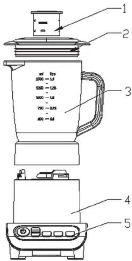Klarstein Lambada - Geräteübersicht - 1
