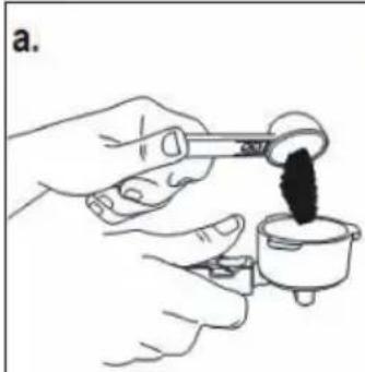 Klarstein Arabica Comfort - Remplissez le filtre avec du café - 1