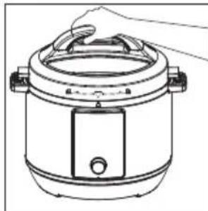 Klarstein Quick Cook - Pourmettrele couvercle - 3