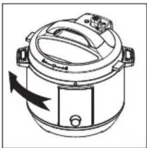 Klarstein Quick Cook - Retirar la tapa - 1