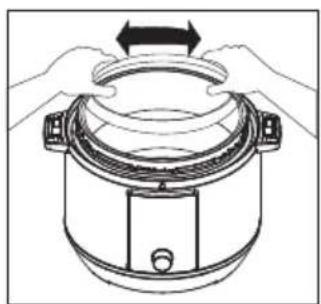 Klarstein Quick Cook - Preparing the pressure cooker - 4