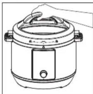 Klarstein Quick Cook - Colocar la tapa - 3