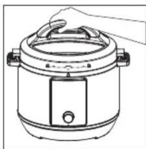 Klarstein Quick Cook - Chiusura del coperchio - 3