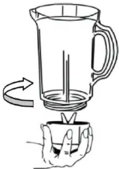 OneConcept Smoothy 2G - Assembling the food processor - 1