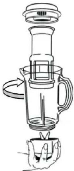 OneConcept Smoothy 2G - Assembling the food processor juicer - 1