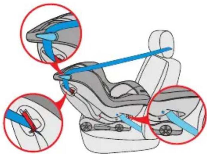 Foppapedretti Mydrive - NO UTILICE LA SILLA DE COCHE INFANTIL SI EL AIRBAG FRONTAL DEL ASIENTO DEL COPILOTO ESTÁ ACTIVADO. - 2