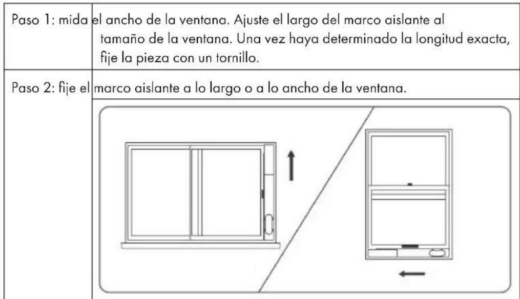 Klarstein Metrobreeze New York Smart 12K - Montar el marco aislante - 1