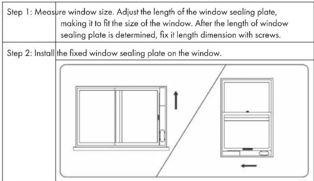 Klarstein Metrobreeze New York Smart 12K - Mounting the Window Seal - 1