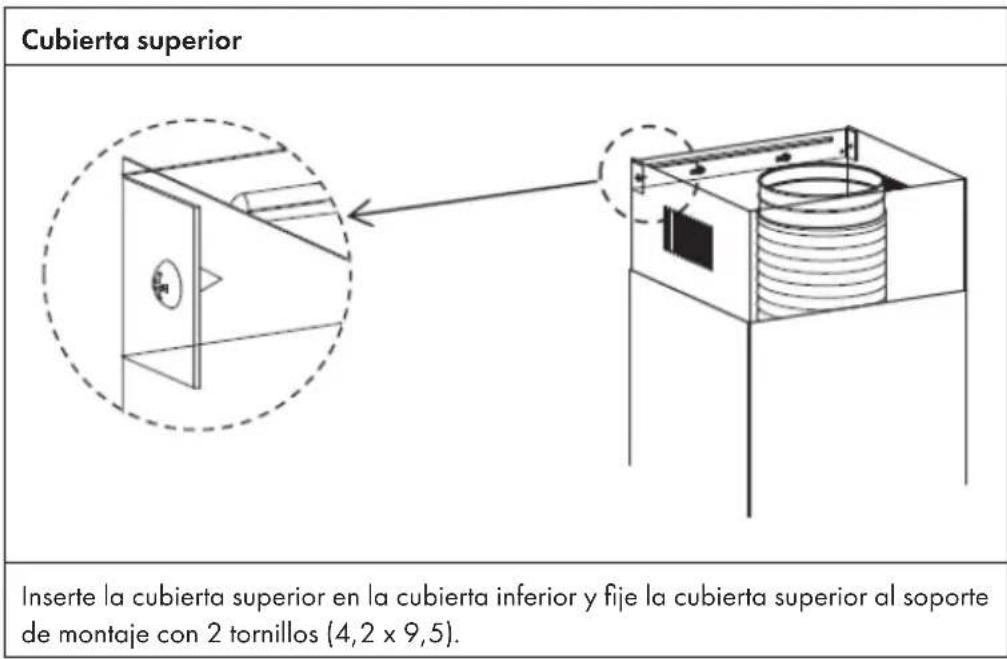 Klarstein Sofia 60 - FIJACIÓN DE CAMPANA EXTRACTORA - 3