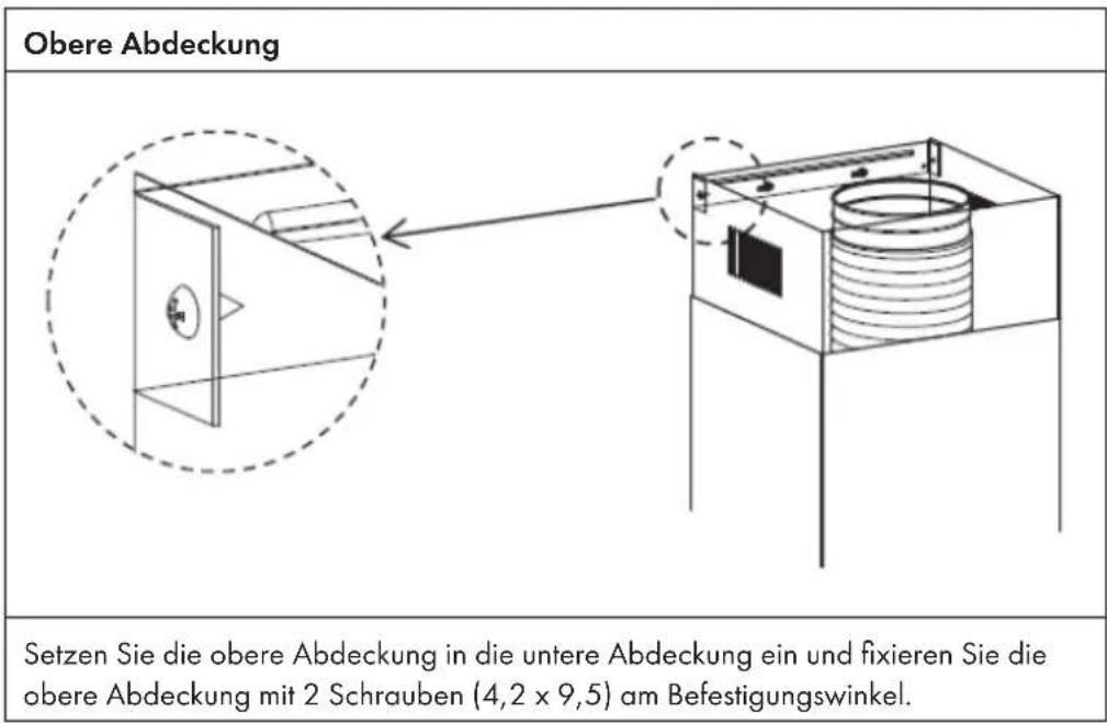 Klarstein Sofia 60 - ANBRINGEN DES DUNSTABZUGS - 3