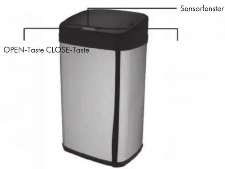 Klarstein Touchless - GERÄTEÜBERSICHT (CLEANSMAN|CLEANTON) - 1