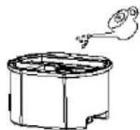 Klarstein Waterfall - Filling water - 6