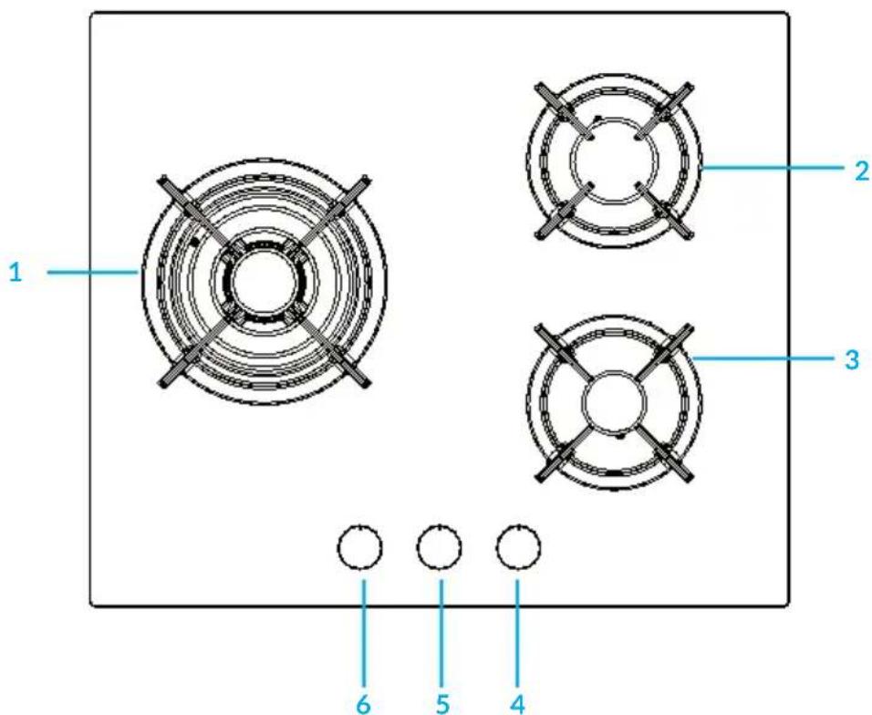 Klarstein Goldflame 3 - APPLIANCE DESCRIPTION - 3