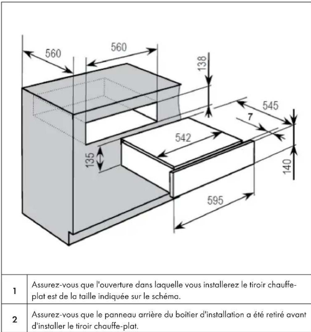 Klarstein Banquetta - ENCASTREMENT DANS UNE CUISINE INTÉGRée - 1