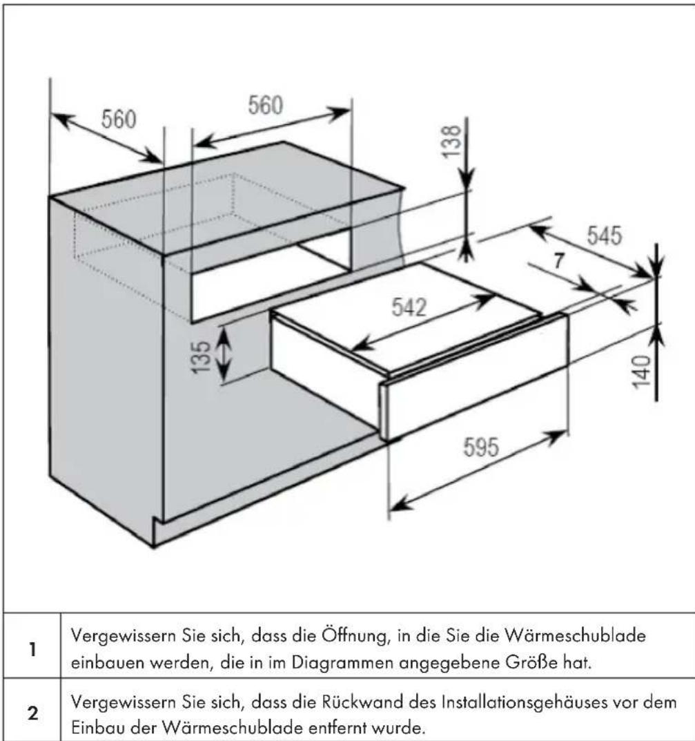 Klarstein Banquetta - EINBAU IN DIE KÜCHENZEILE - 1