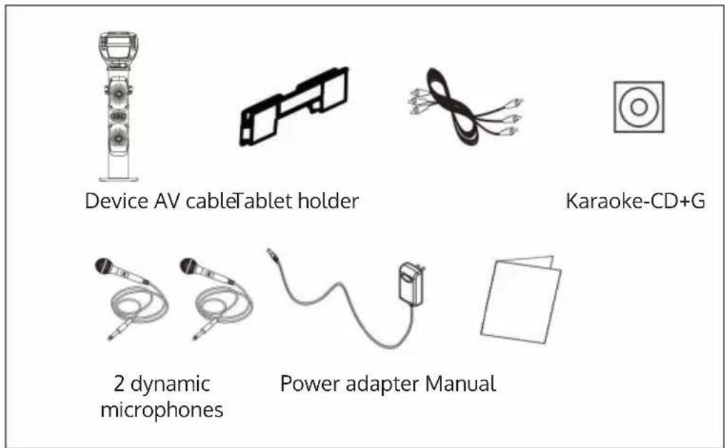 Auna KaraBig Kids - SCOPE OF DELIVERY - 1