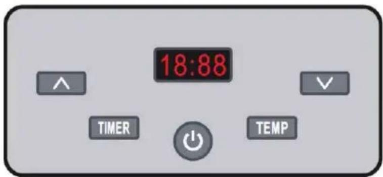 18:88 TIMER TEMP
