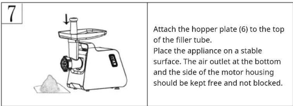 Klarstein Mighty Mince - ASSEMBLY - 5