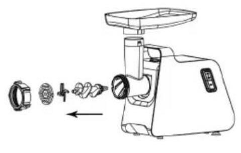 Klarstein Mighty Mince - REINIGUNG UND PFLEGE - 1