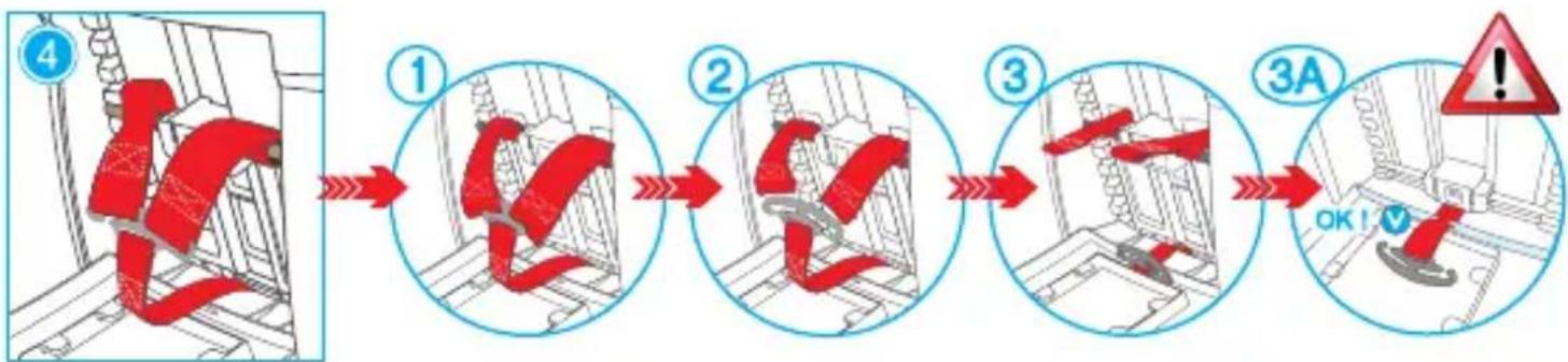 Foppapedretti Flash - REMOVIDING THE 5-POINT HARNESS - 4