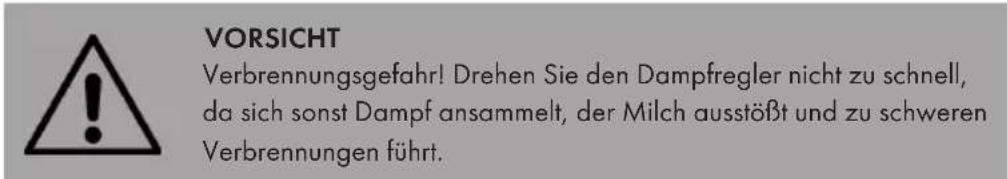 Klarstein Gusto Classico - Milch aufschaumen - 2