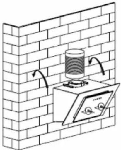 Klarstein Eleonora 60 - Mounting on the wall - 2