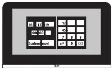 DIO DiOVDPMS01 - 6c. Réglage Date et Heure / Instellen van datum en tijd / Ajuste de Fecha y hora / RegULAÇÃO da data e hora / Impostare data e ora / Date and time settings - 2