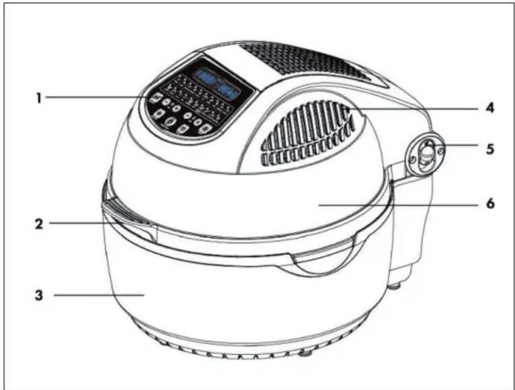 Klarstein VitAir Smart - DESCRIZIONE DEL PRODOTTO - 1