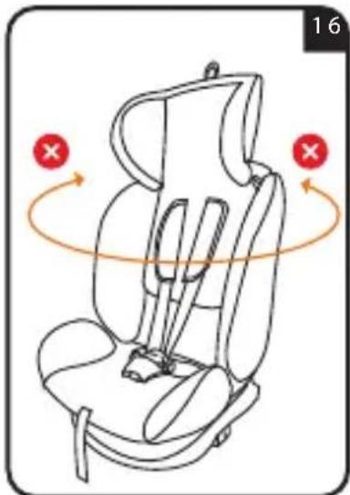 Foppapedretti Iturn duoFIX - Comment faire pivoter le siège-auto - 6