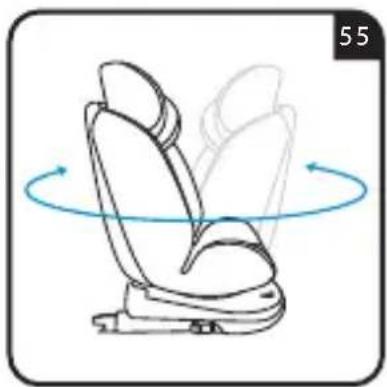 Foppapedretti Iturn duoFIX - Groupe ii/iii (15-36 kg, de 3 à 12 ans environ) – installation dans le sens de la marche - 1