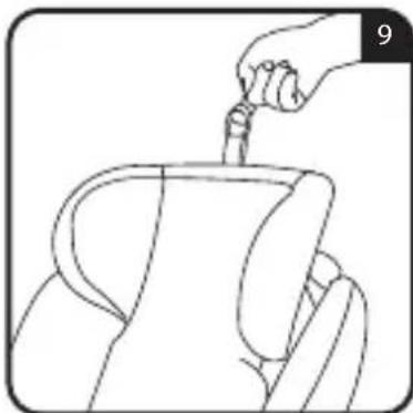 Foppapedretti Iturn duoFIX - Regular el apoyacabezas - 3