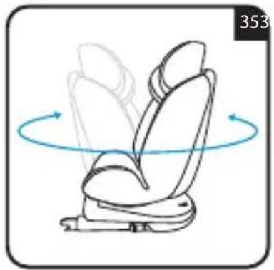 Foppapedretti Iturn duoFIX - ADJUSTING THE CAR SEAT - 1