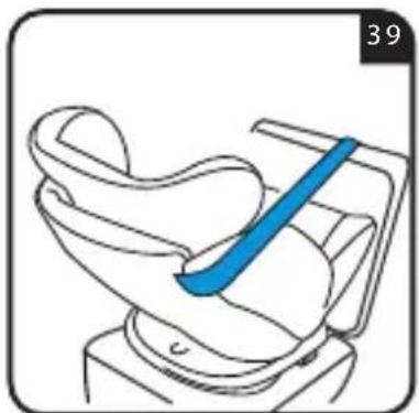 Foppapedretti Iturn duoFIX - 5.1.1nstalling the car seat with the ISOFIX connectors and Top Tether belt - 2