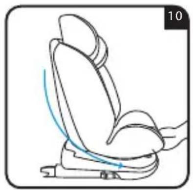 Foppapedretti Iturn duoFIX - Adjusting the recline - 1
