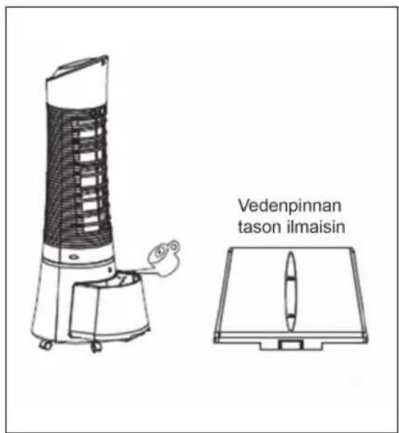Klarstein Skyscraper Ice - Täytä vesisäiliö - 1
