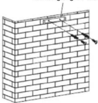 Klarstein Eleonora 90 - Befestigung an der Wand - 3