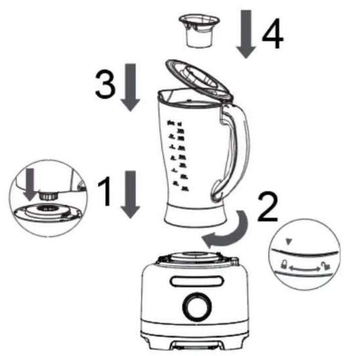 Klarstein Luca - Opbouw met de mixer - 1
