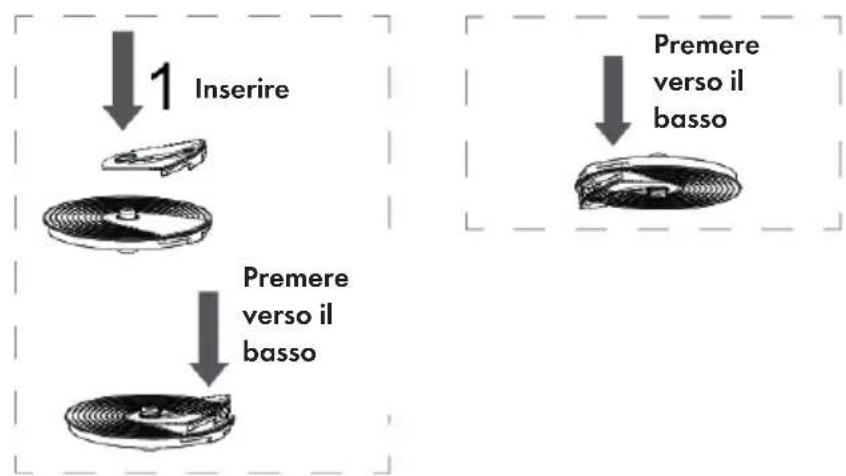 Klarstein Luca - Assemblaggio con le lame - 4