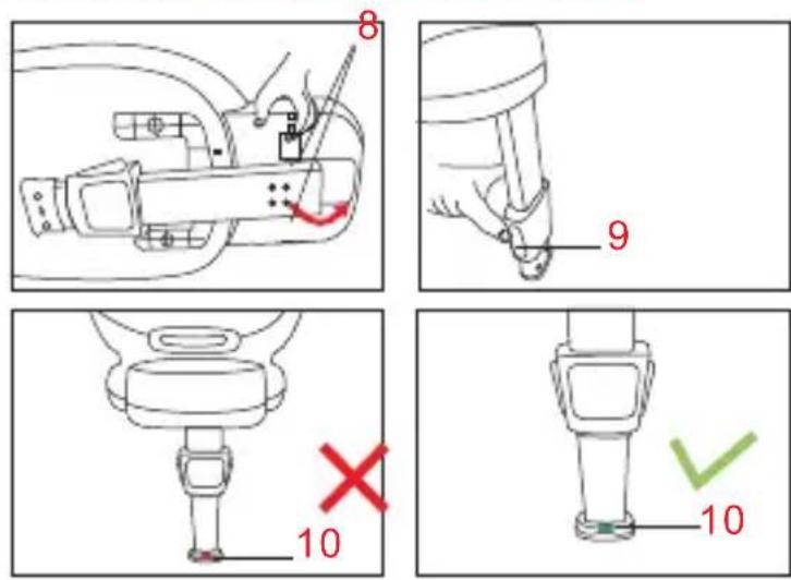 Foppapedretti Logik iSize - REGULACION DEL PIE DE APOYO - 1