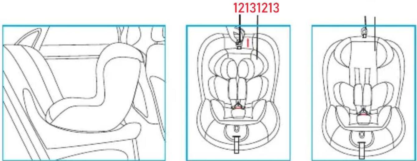 Foppapedretti Logik iSize - INSTALACION A BORDO DEL VEHICULO - 1