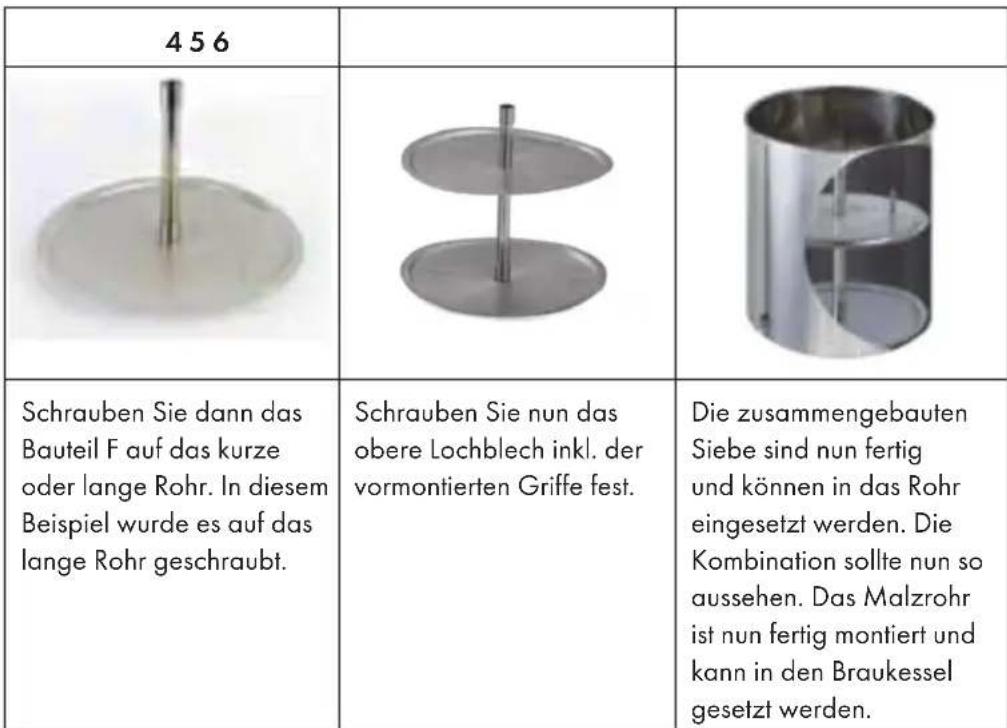 Klarstein Mundschenk XXL - Zusammenbau des Malzrohrs - 4