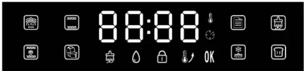 Klarstein VaporChef - INDICAZIONI DISPLAY E PROGRAMMI - 1